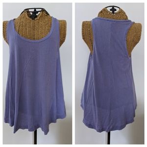 SPLENDID lavender scoop tank top S